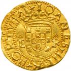 Portugal. Cruzado, ND (1521-57). NGC AU55