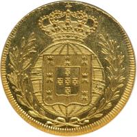 Portugal. 3200 Reis (½ Peca), 1822. NGC MS64 - 2