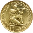 Switzerland - Luzern. 100 Francs, 1939-B. NGC MS62