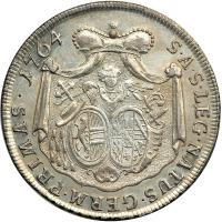 Austria - Salzburg. Taler, 1764. NGC EF45 - 2