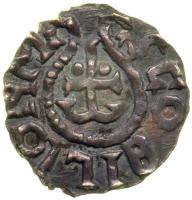 France - Merovingian. Silver Denier - 2