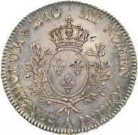 France. Proof Ecu d'Argent au Bandeau, 1740-A (Paris). NGC PF63 - 2