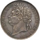 Great Britain. Crown, 1821. NGC MS62