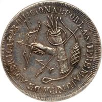 Mexico - War of Independence. Insurgent Coinage. Zitacuaro 8 Reales, 1811 - 2