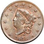 1818 Coronet Head Cent. PCGS MS64