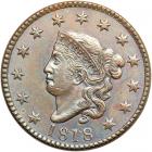 1818 Coronet Head Cent. PCGS MS62