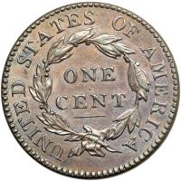 1819 Coronet Head Cent. PCGS AU58 - 2