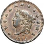 1819 Coronet Head Cent. PCGS MS62