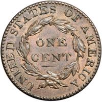 1820 Coronet Head Cent. PCGS MS62 - 2