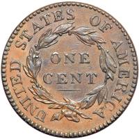 1821 Coronet Head Cent. PCGS AU58 - 2