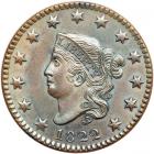 1822 N-5 R3 MS60. Wright Plate Coin.. MS60