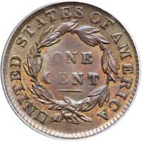 1831 N-5 R4 PCGS graded MS62 Brown. Small Letters Reverse.. PCGS MS62 - 2