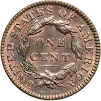 1833/2 N-4 R4 MS60+. Overdate 3 over 2. Prooflike.. PCGS MS63 - 2