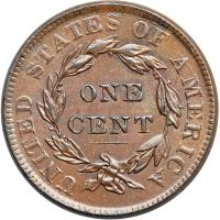 1837 Coronet Head Cent. PCGS MS63 - 2