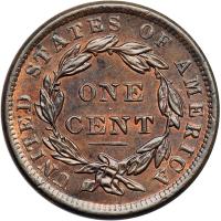 1838 Coronet Head Cent. PCGS MS63 - 2