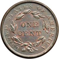 1839 Coronet Head Cent. PCGS MS64 - 2