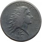 1793 S-11b R4 Wreath Cent with Lettered Edge. VG10