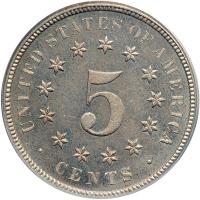 1880 Shield Nickel. PCGS PF64 - 2