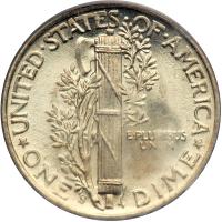 1944-S Mercury Dime. PCGS MS67 - 2