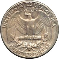 1932-D Washington Quarter Dollar. EF40 - 2