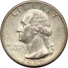 1932-S Washington Quarter Dollar. PCGS AU55