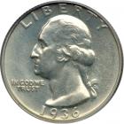 1936 Washington Quarter Dollar. PCGS PF64