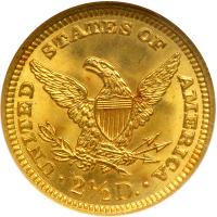 1904 $2.50 Liberty. NGC MS66 - 2