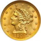 1904 $2.50 Liberty. NGC MS66