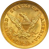 1904 $2.50 Liberty. NGC MS66 - 2