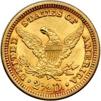 1904 $2.50 Liberty. NGC MS62 - 2