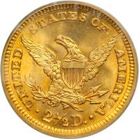 1906 $2.50 Liberty. PCGS MS66 - 2