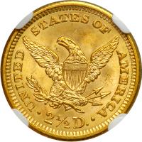 1907 $2.50 Liberty. NGC MS66 - 2