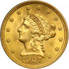 1906 and 1907 $2.5 Liberty