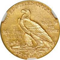 1928 $2.50 Indian. NGC MS62 - 2