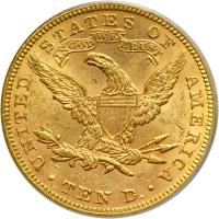 1893 $10 Liberty. PCGS MS61 - 2