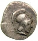 A Cappadocian Drachm and Four Silver Fractions, emanating from Miletos, Parion, Lycia and Cherronesos comprise this lot