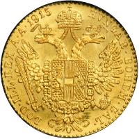 Austria. Ducat, 1915. ICG MS67 - 2