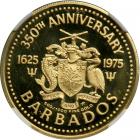 Barbados. 100 Dollars, 1975. NGC PF69