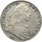 German States - Bavaria. Taler, 1772-A. EF