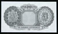 Bahamas. 1 Pound ND (1953). Unc - 2