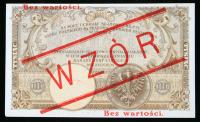 Poland. Specimen 1000 Zlotych, 1919 (1924). EF - 2