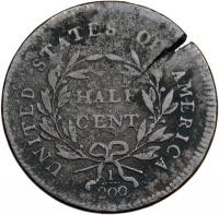 1795 C-6a R2 Plain Edge without Pole G6. - 2