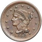 1852 N-7 R1 Repunched Date VF35.