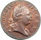 1773 Virginia Halfpenny Breen-180 MS63.