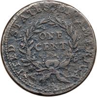 1793 S-6 R3 Wreath Cent AG3. - 2