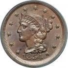 1854 N-14 R2 PCGS graded MS64 Brown.