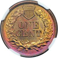 1865 Indian Head Cent - 2