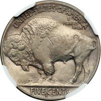 1914-D Buffalo Nickel. NGC AU58 - 2