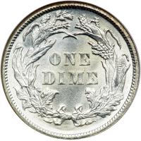 1884 Liberty Seated Dime. NGC MS64 - 2