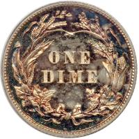 1903 Barber Dime. PCGS PF65 - 2